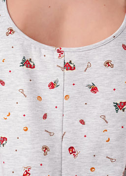 LS15-1201 Сорочка ночн. жен. Морозко (ЧЗ)