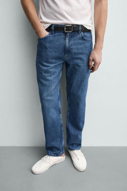 JEANS REGULAR FIT / Azul - Zara фото 5