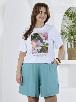 Шорты Камео-3 из вискозы со льном