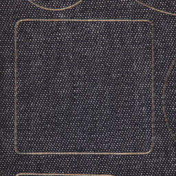 Цена за 2 шт. Набор заплаток джинсовых, клеевые, лист 10 × 18 см, 10 шт, цвет тёмная джинса