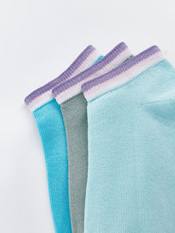 Basic K?z ?ocuk Patik ?orap 3l? - Waikiki фото 3