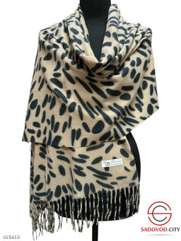 Палантин женский с принтом