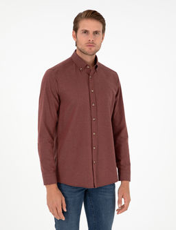 Kiremit Slim Fit Uzun Kollu G_mlek
