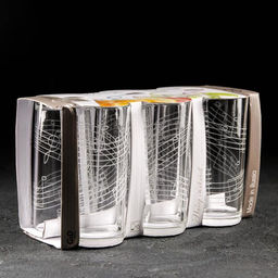 Набор стаканов «Джаз», 230 мл, 6 шт.