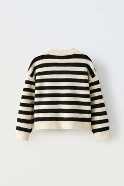STRIPED KNIT SWEATER - Zara фото 4