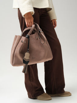 Замшевая сумка Vasilisa DBR 31210 капучино  фото 6