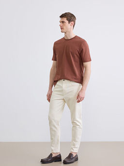 Bisiklet Yaka Penye Erkek Ti??rt