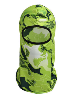 Маска-балаклава Green Spots, размер универсальный, зелёная