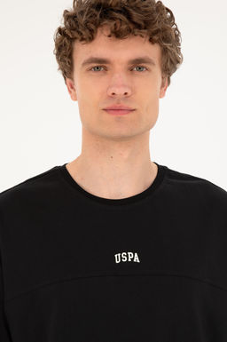 Футболка мужская U.S. Polo Assn черная хлопок  фото 2