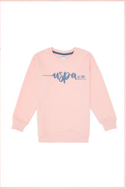 K_z _ocuk A__k Pembe Pijama Tak_m_ Sepette S_rpriz _ndirim - U.s. polo assn фото 12