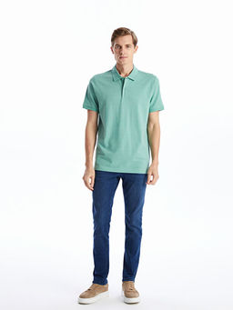 Polo Yaka K?sa Kollu Pike Erkek Ti??rt