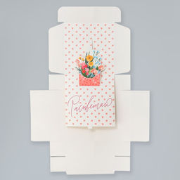 Коробка складная Расцветай, 26 х 26 х 8 см - Дарите счастье фото 7