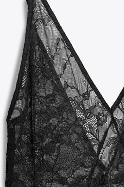 LONG LACE DRESS - Zara фото 9