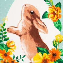 Полотенце пасхальное Доляна С праздником 35х60 см, 100% хл, 160г/м2  фото 3