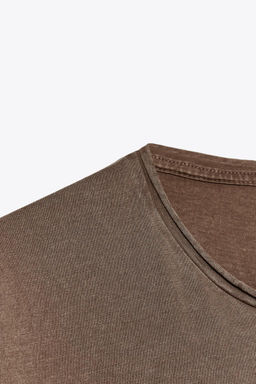 FADED SHORT SLEEVE T-SHIRT - Zara фото 33