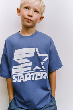 STARTER ® PRINTED LABEL T-SHIRT - Zara фото 5