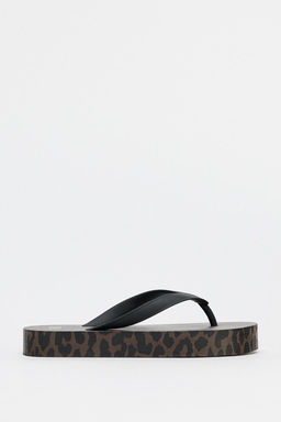 ANIMAL PRINT SANDALS - Zara фото 4
