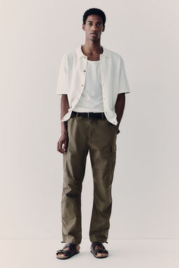 Pantalon cargo de ripstop Regular Fit