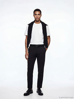 Bisiklet Yaka Erkek Ti??rt