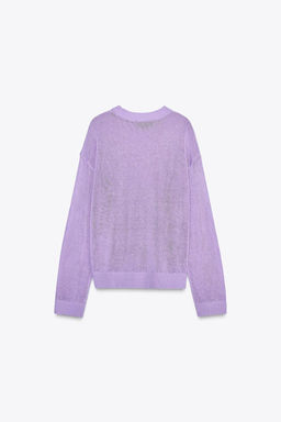 STRAIGHT PLAIN KNIT SWEATER - Zara фото 11