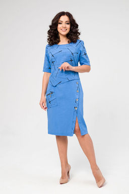 Платье Айсель(46-54) - Serenada фото 3