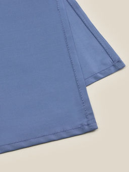 Простыня евро SL Home Modal, 235260 см, синяя, модал - Sima-land home фото 5