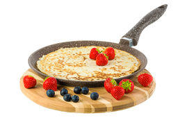 Сковорода блинная 26 см ГАРМОНИЯ ВКУСА "Коричневый опал" н/р, 47*27*6,5 см