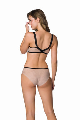 Трусы-слип F-3900-5 Xanthe Beige-Black