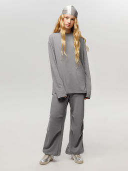 КБ 302925/серый 3911 лонгслив (футболка дл.рукав) подр