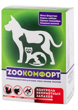 Зоокомфорт функциональный корм 90 таб., 5 шт.блок, 10 блок.коробка, Фармакс