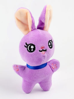 Мягкая игрушка Заяц, фиолетовая, 10?7?5 см - Milo toys фото 2