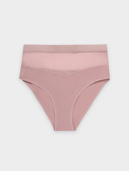 Цена за 2 штуки! Трусы макси женские розовые - Mark formelle фото 8