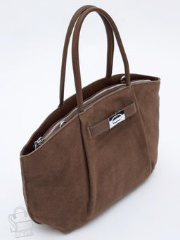 Сумка женская кожаная 2423YF khaki Polina&Eiterou в Новосибирске