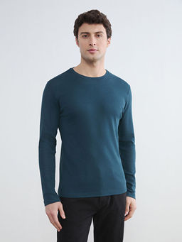 Bisiklet Yaka Uzun Kollu Erkek Ti??rt