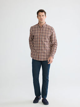 Regular Fit Ekose Erkek G?mlek