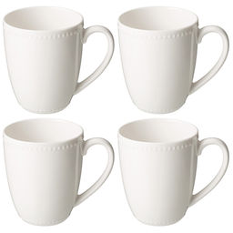 НАБОР КРУЖЕК LEFARD PEARL 4 ШТ. 8,9*12,4*10,7 СМ 410 МЛ