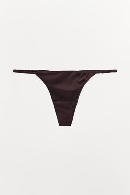 LIMITED EDITION SILK THONG