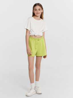 Шорты для девочек салатовые - Mark formelle фото 3