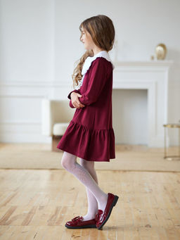 Платье без воротника S0227 - Радужный хлопок фото 2