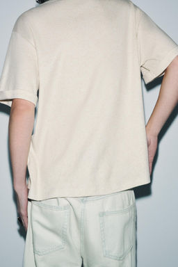 FLOWING SHORT SLEEVE T-SHIRT - Zara фото 2