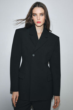 ZW COLLECTION TAILORED BUTTON BLAZER