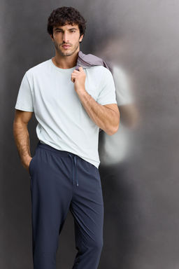 TECHNICAL COLOUR BLOCK TROUSERS - Zara фото 5