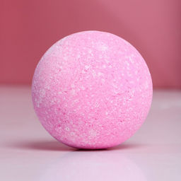 Цена за 2 шт. Бомбочка для ванны С 8 Марта!, 130 г, аромат малинового варенья, Чистое счастье  фото 3