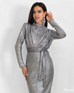 Платье Лиана (серебряный)