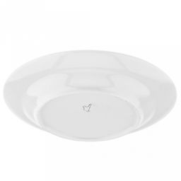 Тарелка мелкая фарфоровая "Лисичка" д175мм, h25мм, гладкий край (Россия)