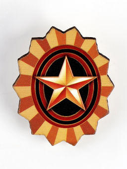 Карнавальный набор «Лётчик ВВС»: пилотка р-р 52-54, погоны 2 шт., галстук