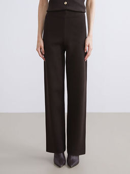 Beli Lastikli Kad?n Triko Pantolon