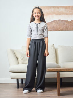 Брюки-палаццо утеплённые для девочек