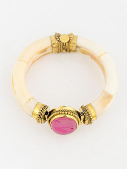 Украшение Браслет кость буйвола №506/12 - Ганг фото 2