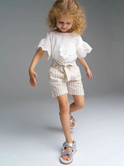 PlayToday / Шорты текстильные для девочек  фото 2